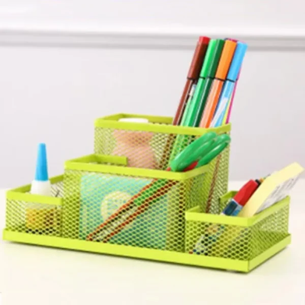 Multifunctional Office Stationery Desk Organizer - Image 2