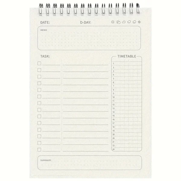 Agenda Spiral A5 Notebook - Image 6