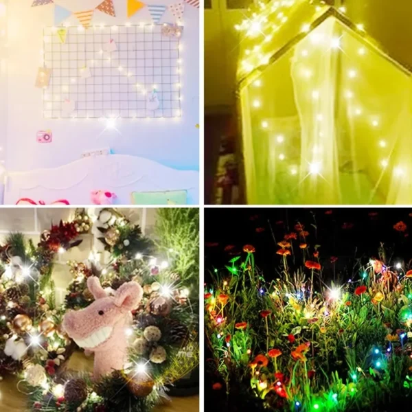 New Led Fairy Lights Copper Wire String - Image 4