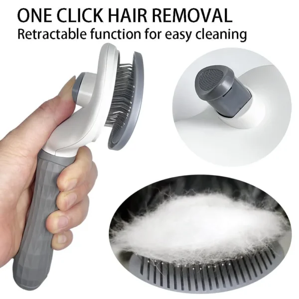 Self-cleaning Pet Hair Remove Comb - Image 2