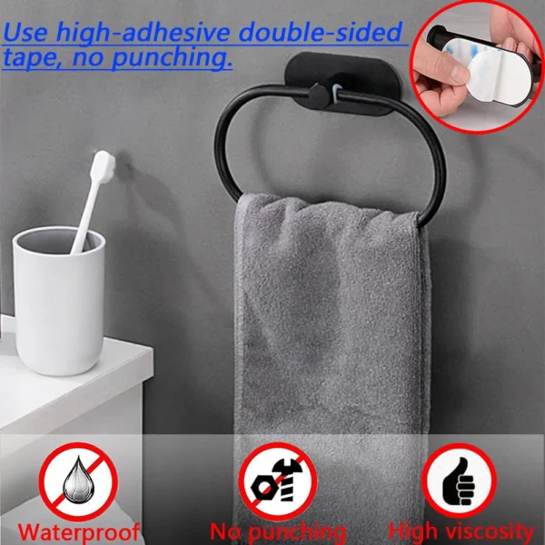 Stainless Steel Towel Holder - Image 3