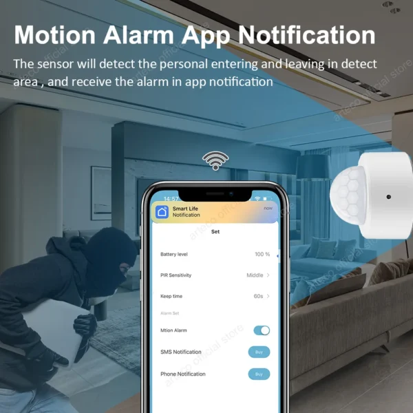 Tuya Zigbee Human Motion Sensor - Image 4