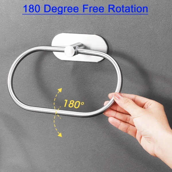 Stainless Steel Towel Holder - Image 4