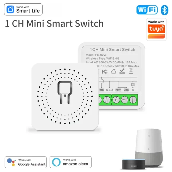 Smart WiFi Smart Switch Module 2-way Control