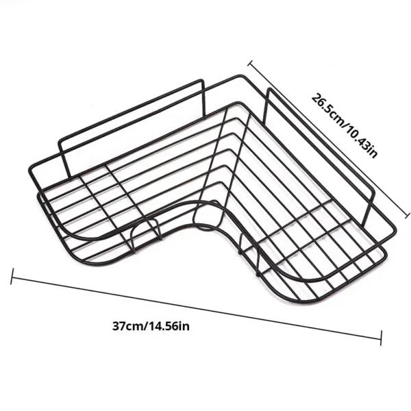 Iron Triangle Rack For Kitchen - Image 6